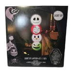 Nightmare Before Christmas 4 Pc Light Up Paper Lantern Set Sally Jack. Fixed Price $17.76.