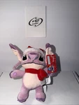 Disney Lilo & Stitch Angel 8"PINK Plush W/santa Hat Clip On By Ruz New+tag. Fixed Price $16.95.