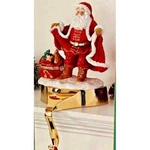 Dillards Dillard's Cape Santa Stocking Holder New Original Box. Fixed Price $28.79.