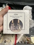 Scotts Snowman Stick Candle Holders. Fixed Price $8.00.