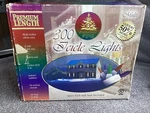 300 Multicolor White Cord Icicle Lights Enchanted Forest Christmas Decoration. Fixed Price $13.00.