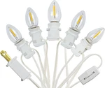 5 Base C7 String Bulbs Christmas Village Light Accessory Cord With Led. Fixed Price $19.02.