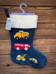 Nwt Arcadia Home Felted Wool Truck Themed Christmas Stocking. Fixed Price $9.95.