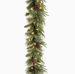 National Tree Company 9-FT. Pre-lit Carolina Pine Artificial Christmas Garland. Fixed Price $38.31.