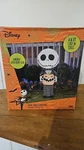 Nightmare Before Christmas Jack Airblown Halloween Inflatable 3.5 Ft Led Lights. Fixed Price $19.99.