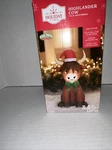 Holiday Time Airblown Inflatable Christmas Scottish Highlander Cow 3.5'. Fixed Price $29.92.