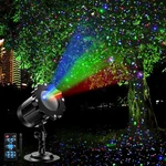 Outdoor Rgb Laser Projector Lights, Moving 3 Color Starry Sky & Firefly Effects. Fixed Price $38.99.