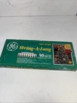 Vintage Miniature Style 50 String Long Christmas Lights New. Fixed Price $39.99.