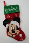 Disney Mickey Mouse 3D Green Christmas Stocking Embroidered Ho 18. Fixed Price $12.00.
