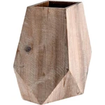 Mercana Allen Iii Tall Natural Wooden Base Oval Vase. Fixed Price $69.99.