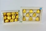Vintage Pyramid Christmas Ornaments Unbreakable Satin Sheen 8 Gold Bells 12 Ball. Fixed Price $23.99.