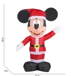 Disney Magic Holiday Mickey Mouse Airdorable Airblown Inflatable 20.8-INCHES. Fixed Price $9.99.