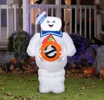 Gemmy Airblown Inflatable Ghostbusters Stay Puft, 3.5 Tall, White # 228685. Fixed Price $39.99.