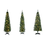Homcom Prelit Artificial Christmas Tree With Warm White Led Lights, Green Used. Fixed Price $61.99.