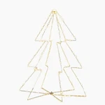 20" X 17" 15" Lighted Tree 228 Led Steady Twinkle New Raz L4240617. Fixed Price $109.95.