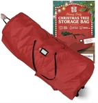 Christmas Storage Bag 9FT Artificial Heavy Duty Wheeled Ez Store Nwts. Fixed Price $18.95.