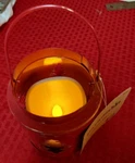 Paradise Metal Led Flickering Flameless Christmas Tree Candle Lantern (red). Fixed Price $9.99.