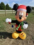 2013 Gemmy 3.5 Ft Tall Mickey Mouse Airblown Inflatable 85TH Anniversary Tested. Fixed Price $34.99.