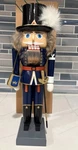 German Nutcracker Erzgebirge British Soldier Vintage 11 Kwo With Box. Fixed Price $45.00.
