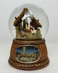 Roman Glitterdome Nativity Scene Musical Snow Globe 6" Tune: Holy Night 2011. Fixed Price $26.76.