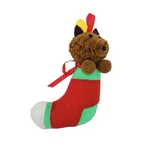 Vtg Brechner Christmas Stocking Bear Plush Stuffed Animal Xmas Holiday. Fixed Price $13.91.