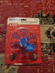 New Phillips Led Battery Operated Snowflake Light Holiday Winter Christmas Blue. Fixed Price $20.99.