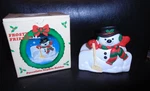 Uib Vintage Russ Frosty Friends Porcelain Napkin Holder. Fixed Price $12.00.