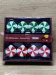 Gemmy Christmas Mints Blinking Lights Set 8 New Open Box Motion Musical. Fixed Price $24.99.