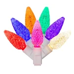 Vickerman 25' Box C6 Led Christmas Light Set In Multi-color. Fixed Price $33.46.