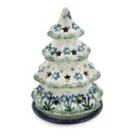Polish Pottery Christmas Tree Candle Holder 6" Ceramika Artystyczna. Fixed Price $88.99.