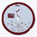 Shed Christmas Tree Skirt 48" Embroidered Snowman Chicks Farmhouse Rustic. Fixed Price $19.44.