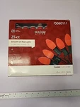 Holiday Living 25CT Ceramic Red C9 Christmas Lights Corded Indoor /outdoor New. Fixed Price $11.82.