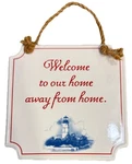 Lighthouse Themed Wall-hanging Grasslands Road Ceramic & Rope Twine Hanger JAN26. Fixed Price $16.79.