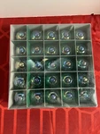 Kurt Adler 25 Faceted Clear Globe Christmas Light Set Indoor Outdoor Tested. Fixed Price $29.74.