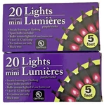 Greenbrier Mardi Gras Purple Mini String Lights 5 Feet 2 Settings Lot Of. Fixed Price $12.74.