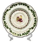 Noble Excellence Holly Tree Vegetable Bowl Oval 11" With Original Box. Fixed Price $39.50.
