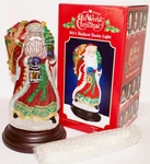 2011 Radiant Santa Light - Old World Christmas Glass Brand New! 11". Fixed Price $54.99.