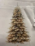 Puleo 9FT Pre-lit Flocked Royal Majestic Spruce Christmas Tree 800 Lights. Fixed Price $314.99.