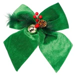 Allgala Christmas Velvet Bows 2-PACK For Wreaths, Garlands & Trees, Green. Fixed Price $19.18.