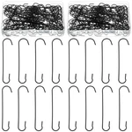 120PCS Christmas Ornament Hooks Black Shape Metal Wire With Case 2.36". Fixed Price $20.32.