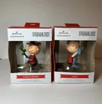 Lot Of Hallmark Christmas Ornament 2021 Linus And Charlie Peanuts Gang. Fixed Price $32.99.