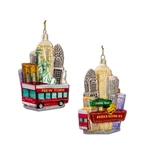 Kurt Adler New York Cityscape Glass Ornament Brand. Fixed Price $25.00.