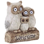 Alpine Corporation QWR476SLR 16 Solar Owl Family Welcome Statue. Fixed Price $75.27.