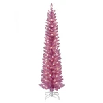 New Trendy Puleo International Inc 6-FT.PRE-LIT Pink Tinsel Artificial Xmas Tree. Fixed Price $139.99.