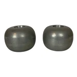 Inhabit Aluminum Tea Light Candle Holders Set Of 2 Modern Decor. Fixed Price $39.99.