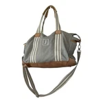 Pottery Barn Diaper Bag J Monogram Removable Strap Travel Daycare Zip Snap Kids. Fixed Price $39.88.