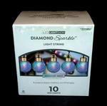 (1) Gemmy Lightshow Diamond Sparkle 10 Ct Led Sparkling Multicolor String. Fixed Price $44.95.