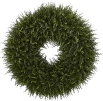 32-INCH Lush Green Cedar Artificial Wreath For Home Decor. Fixed Price $199.99.