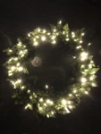 Vickerman A861037LED 36 In. Camdon Fir Wreath 90LED Frost Warm White. Fixed Price $58.63.