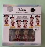 Disney Magic Holiday Christmas Mickey Mouse Blinking Led 6 Light String Nib. Fixed Price $17.00.